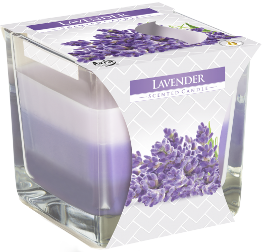 Rainbow Jar Candle - Lavender (RJC-08)