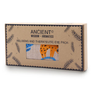 Lavender Natural Cotton and Juco Eye Pillow in Gift Box - Lazy Sloth (CEyeP-05)