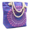 Rope Handle Mandela Bag - Purple Blue  (MAND-02)