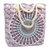 Rope Handle Mandela Bag - Electric Blue  (MAND-03)