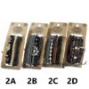 Mens Bracelet Sets - Metal & Leather (asst)  (MBS-02)