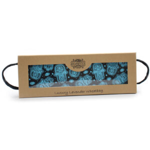 Luxury Lavender  Wheat Bag in Gift Box  - Hamsa  (AWHBL-16)