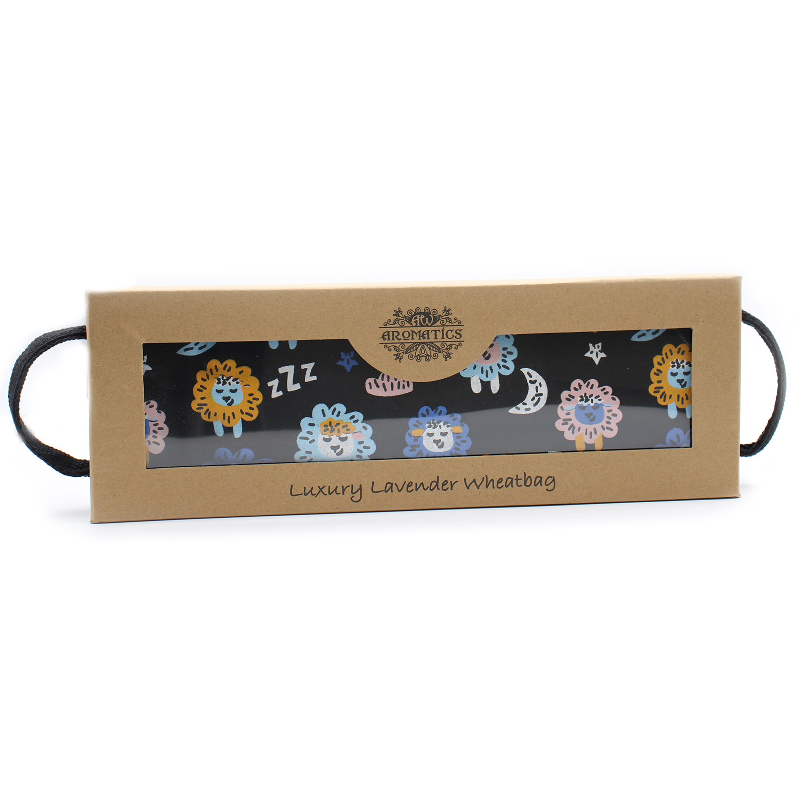 Luxury Lavender Wheat Bag in Gift Box - Sleepy Sheep (AWHBL-17)