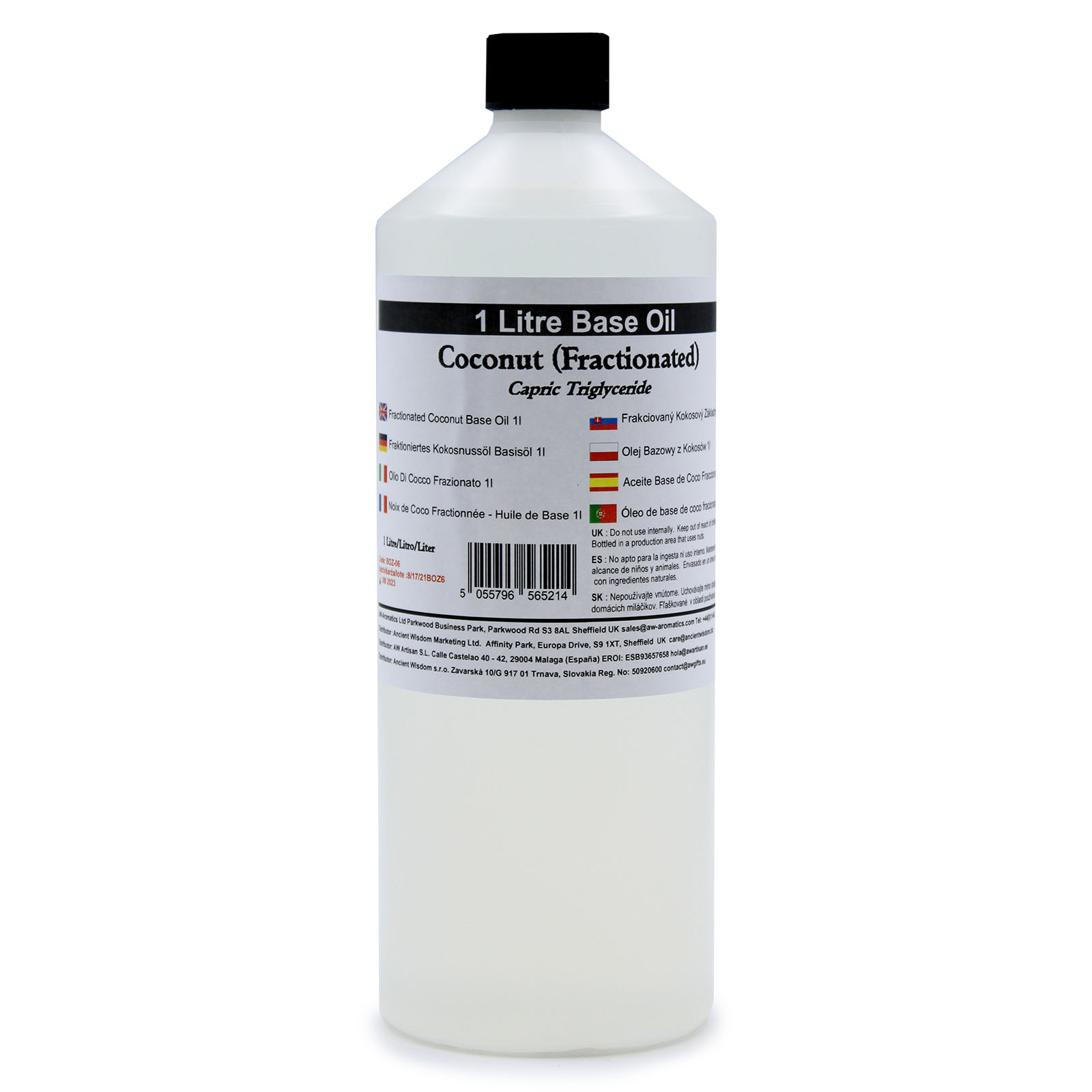 Fractionated Coconut 1 Litre (BOz-06)