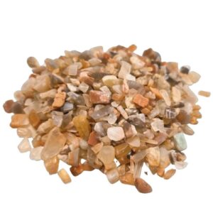 Moonstone Gemstone Chips Bulk - 1KG  (NMGC-11)