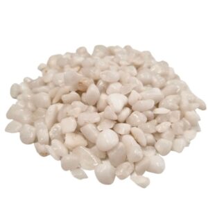 White Quartz Gemstone Chips Bulk - 1KG  (NMGC-13)