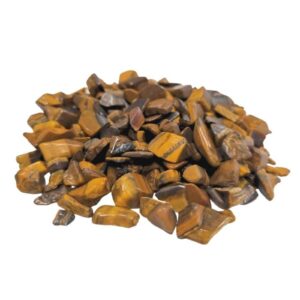 Tiger Eye Gemstone Chips Bulk - 1KG (NMGC-15)