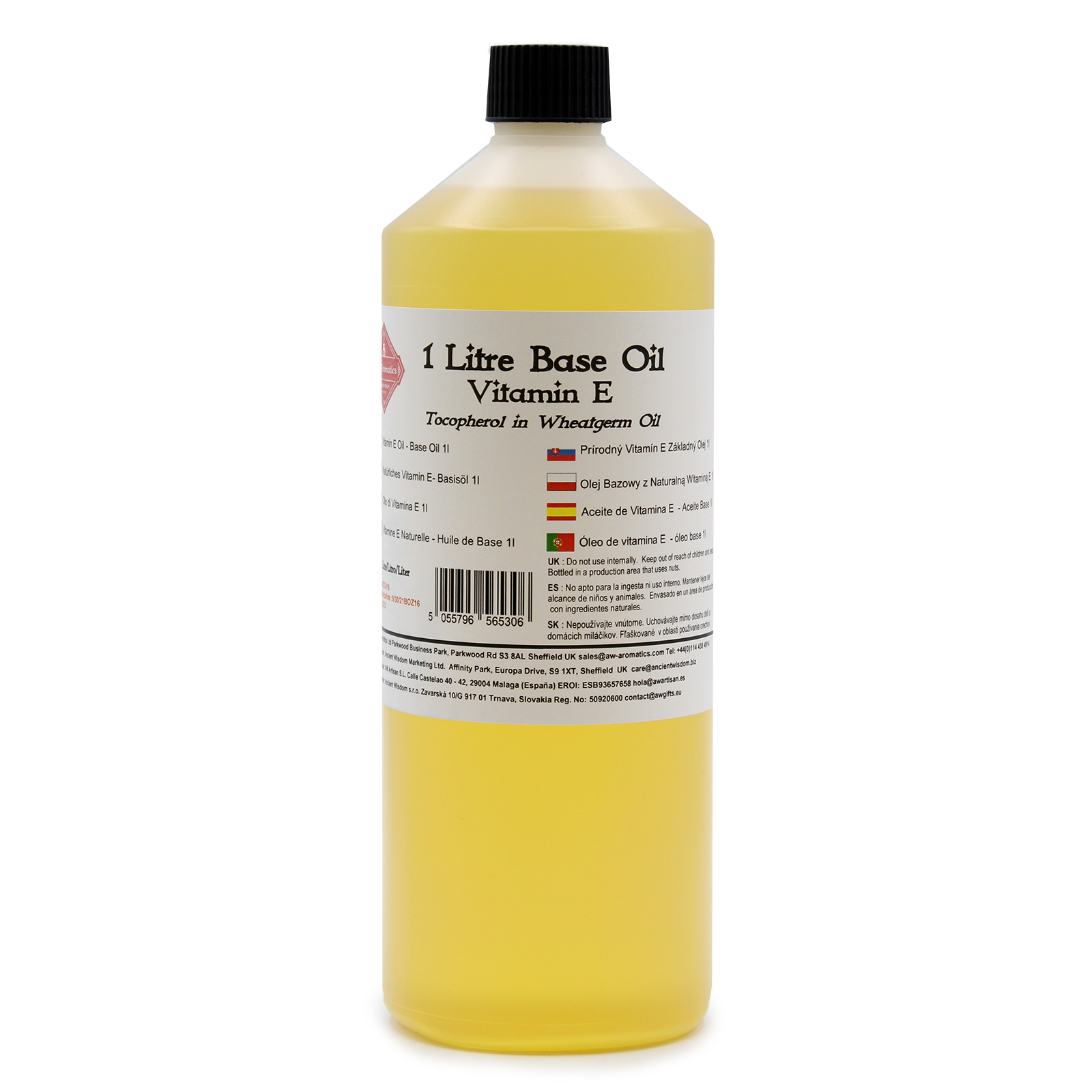 Natural Vitamin E Oil - 1 Litre (BOz-16)
