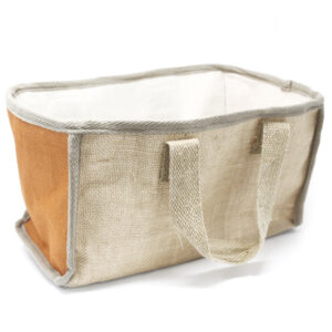 Lrg Shopping Basket - 33x18x20cm - Turmeric (NATSB-02)