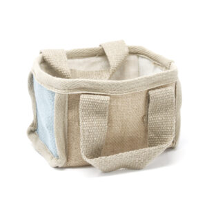 Mini Shopping Basket - 16x10x12cm - Teal  (NATSB-09)