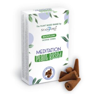 Plant Based Backflow Incense Cones - Meditation  (SPBBF-15)