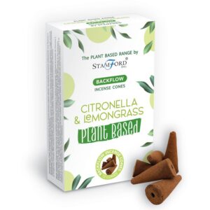 Plant Based Backflow Incense Cones - Citronella & Lemongrass  (SPBBF-09)