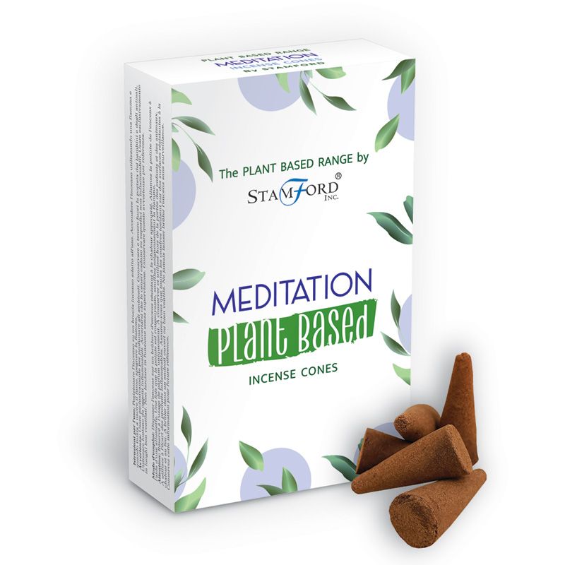 Plant Based Incense Cones - Meditation  (SPBiC-15)