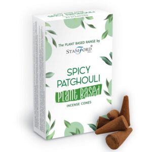 Plant Based Incense Cones - Spicy Patchouli  (SPBiC-05)