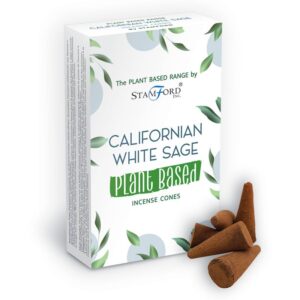 Plant Based Incense Cones - Californian White Sage  (SPBiC-01)