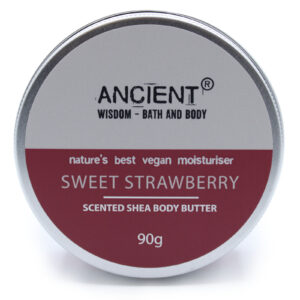 Scented Shea Body Butter 90g - Sweet Strawberry (BBFO-05)