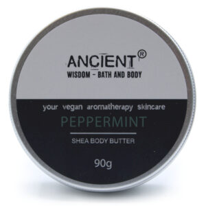 Aromatherapy Shea Body Butter 90g - Peppermint  (BBEO-05)