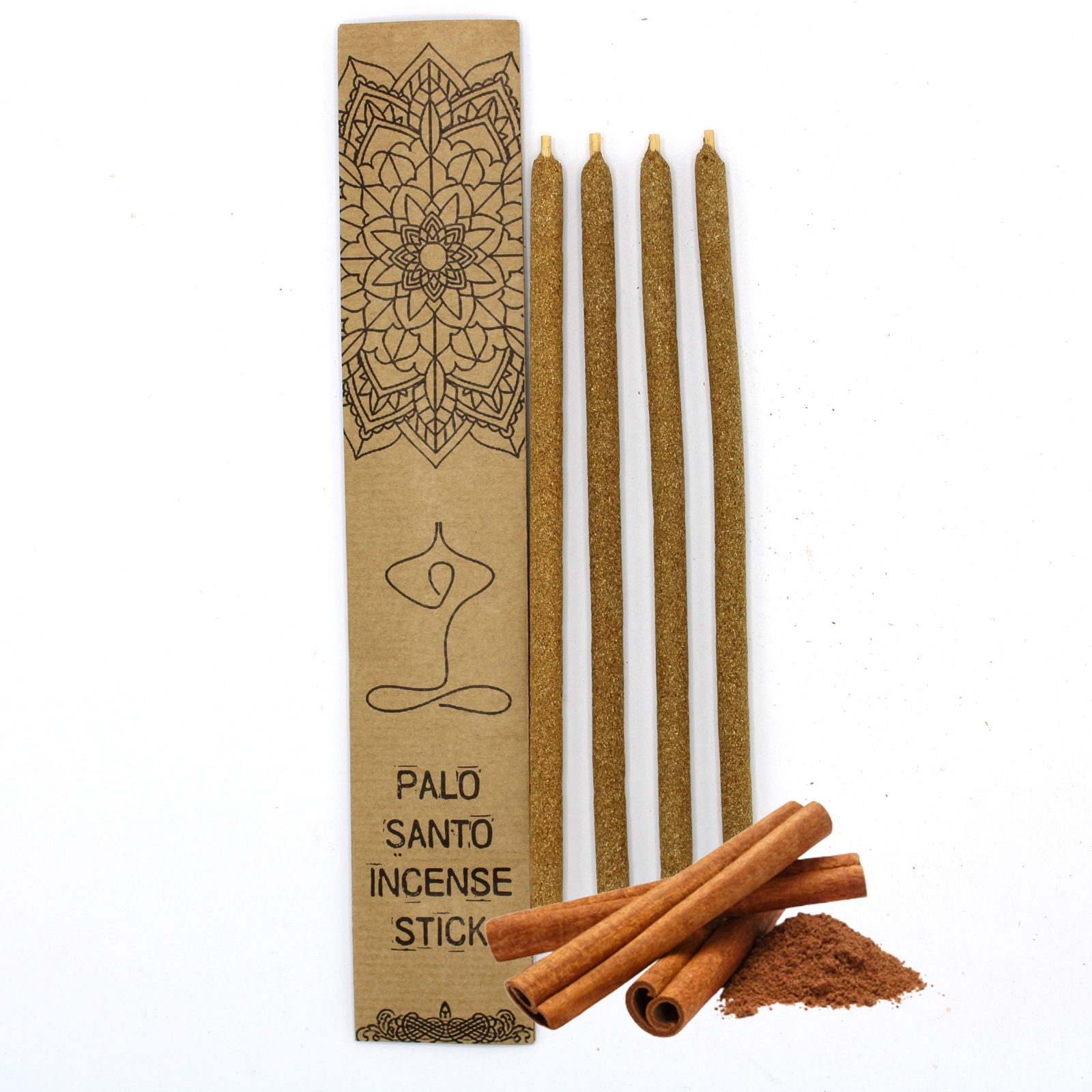 Palo Santo Large Incense Sticks - Cinnamon  (MSantoI-18)