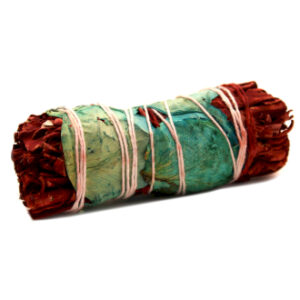 Smudge Stick - Dragons Blood Floral Sage 10cm  (MSage-35)