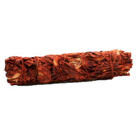 Smudge Stick - Dragon's Blood Sage 10cm  (MSage-38)