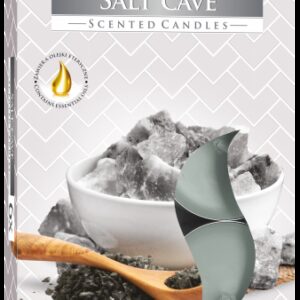Set of 6 Scented Tealights - Salt Cave  (STL-11)