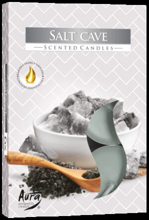 Set of 6 Scented Tealights - Salt Cave (STL-11)