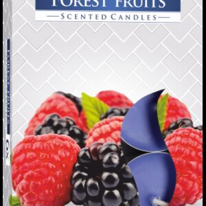 Set of 6 Scented Tealights - Forest Fruits  (STL-12)