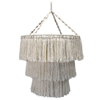 Macrame Soft Chandelier - Natural (MChand-01)