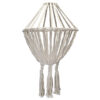 Macrame Large Drop Chandelier - Natural  (MChand-03)
