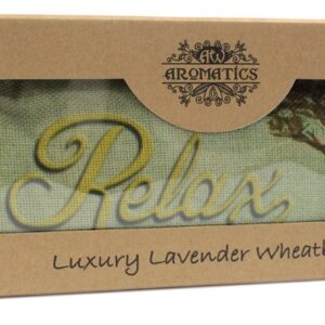 Luxury Lavender Wheat Bag in Gift Box - Cornfield RELAX  (AWHBL-05)