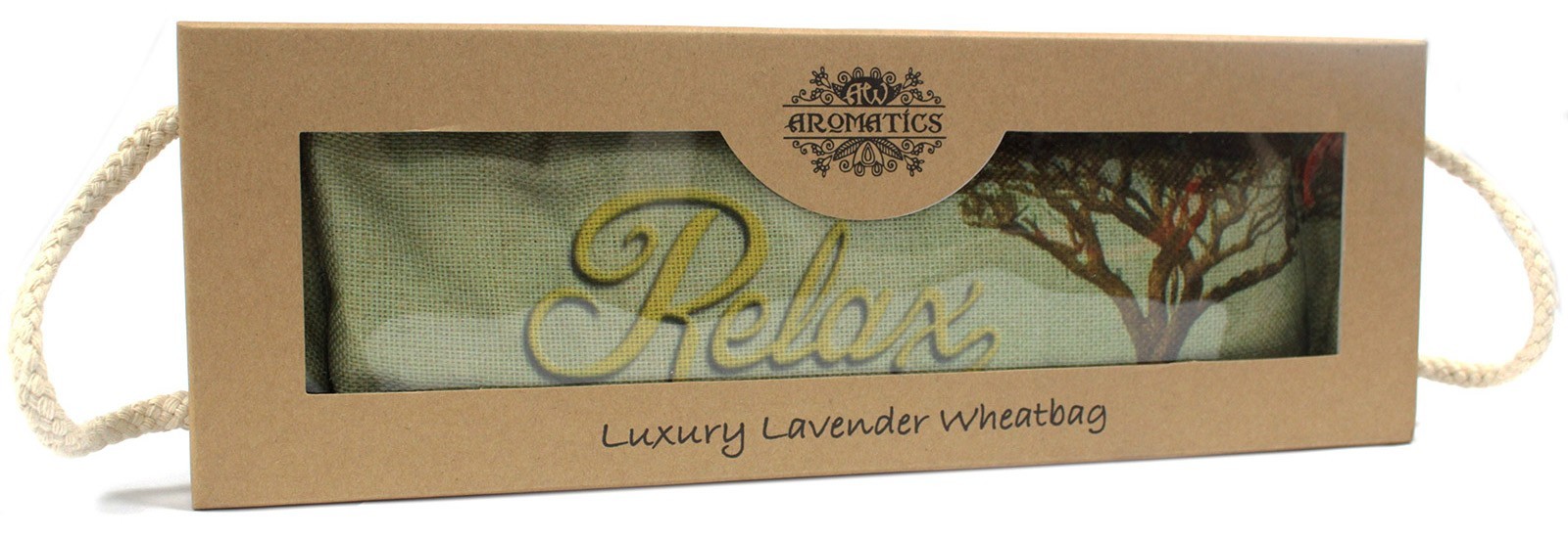 Luxury Lavender Wheat Bag in Gift Box - Cornfield RELAX (AWHBL-05)