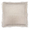 1x Linen Cushion 45x45cm with fringe  (LinC-01)