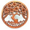 Tree of Life Frangipani Panel - 40cm  (WDW-04)