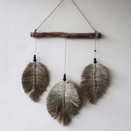 Three Piece Raffa Leaves 46x53cm  (NWA-11)