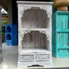 Albasia Bathroom Cabinet - Whitewash  (BCab-01)