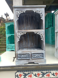 Albasia Bathroom Cabinet - Greywash (BCab-02)