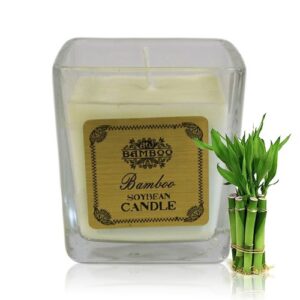 Soybean Jar Candle - Bamboo  (SoyC-07)