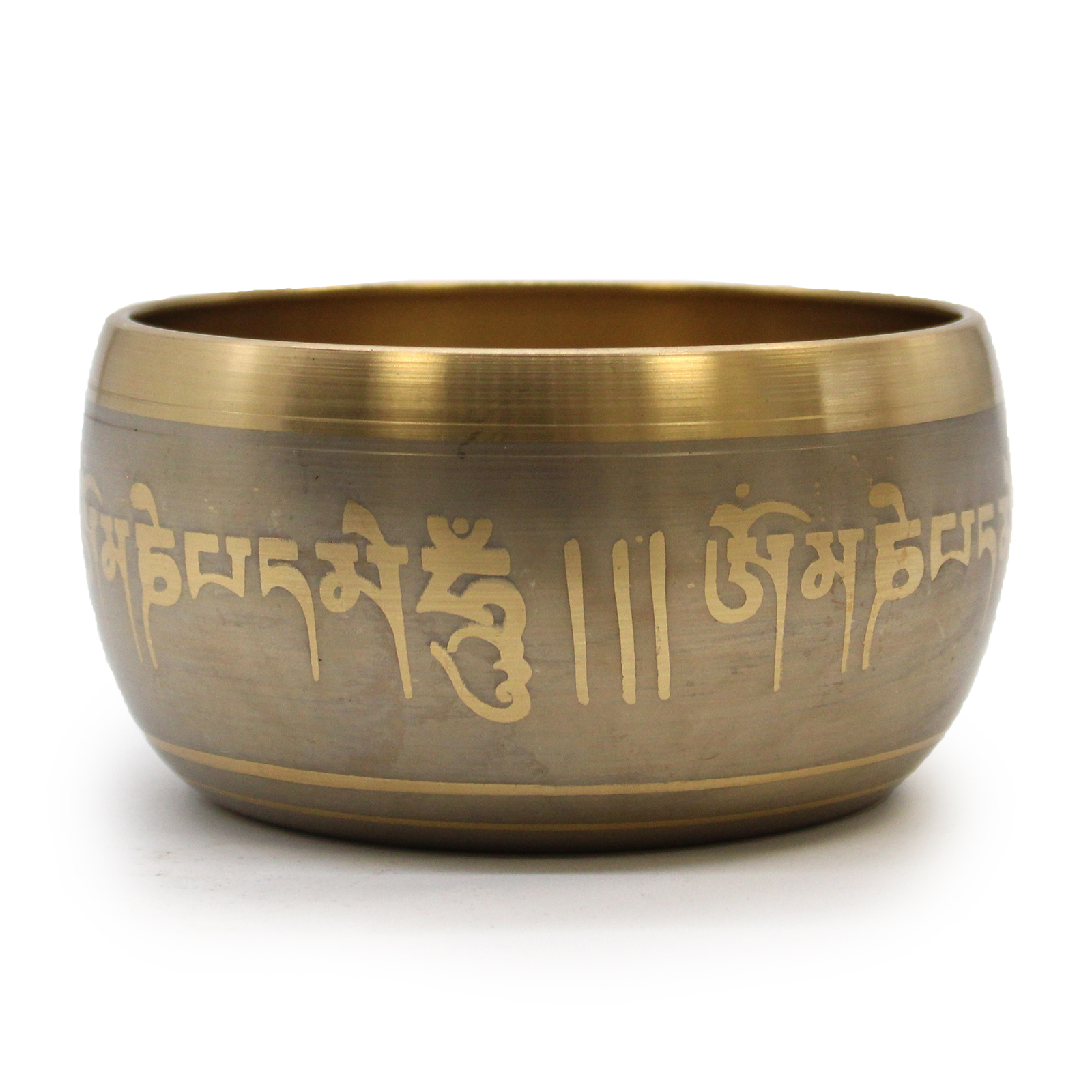 Lrg Five Buddha Singing Bowl  (Tib-56)