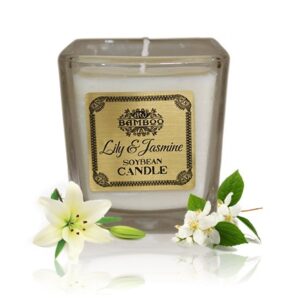 Soybean Jar Candle - Lily & Jasmine  (SoyC-04)