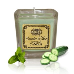 Soybean Jar Candle - Cucumber & Mint  (SoyC-05)