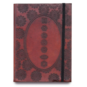 Small Notebook with strap - Chakra Mandala (VNB-07)