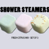 Shower Steamer Set (70g) - Fresh Citrus Mix  (AROSS-MX2)