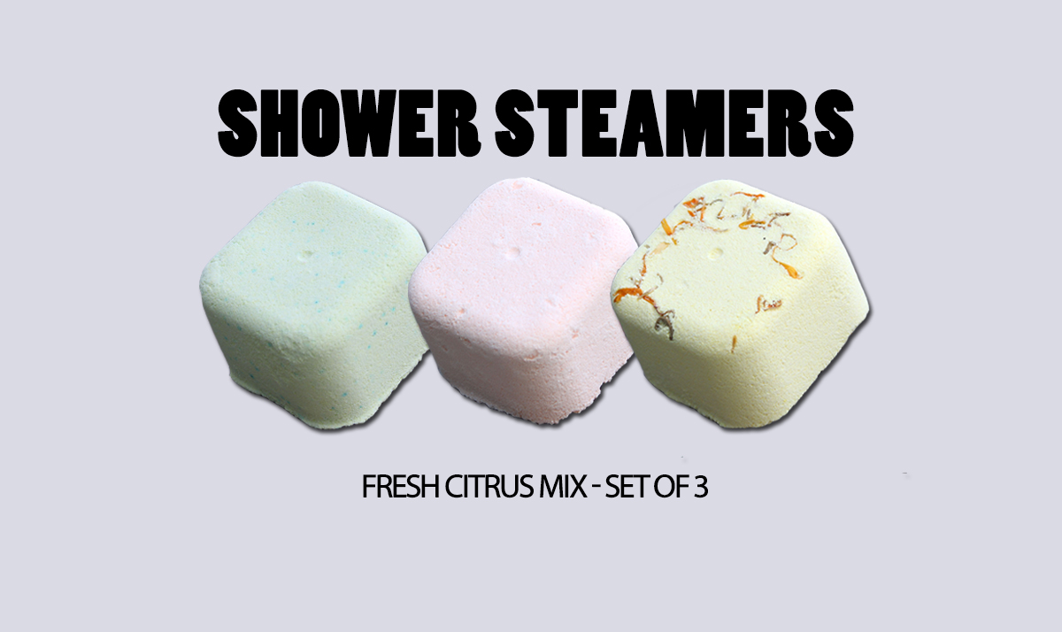Shower Steamer Set (70g) - Fresh Citrus Mix  (AROSS-MX2)
