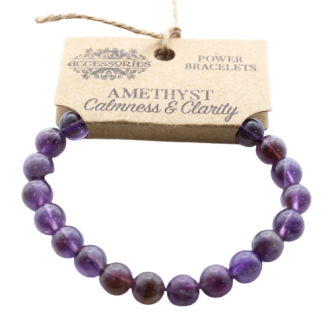 Power Bracelet - Amethyst (AWPS-01)