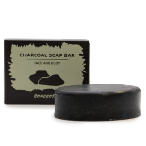 Charcoal Soap 85g - Unscented  (CHSB-06)