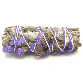 Smudge Stick - Purple Daze Sage 10cm  (MSage-41)