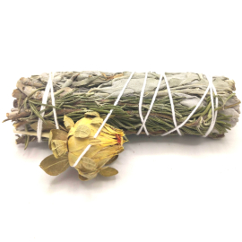Smudge Stick - Peaceful Sage 10cm  (MSage-44)