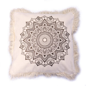 Lotus Mandala  Cushion - 60x60cm - bronze  (CMC-02DS)