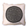 Traditional Mandala  Cushion - 45x45cm - black  (CMC-04DS)