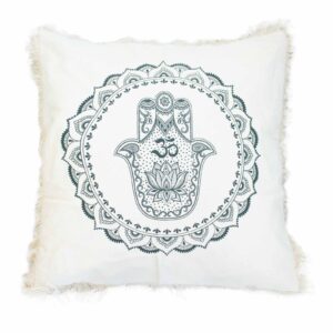 Hamsa Mandala  Cushion - 60x60cm - green  (CMC-03DS)